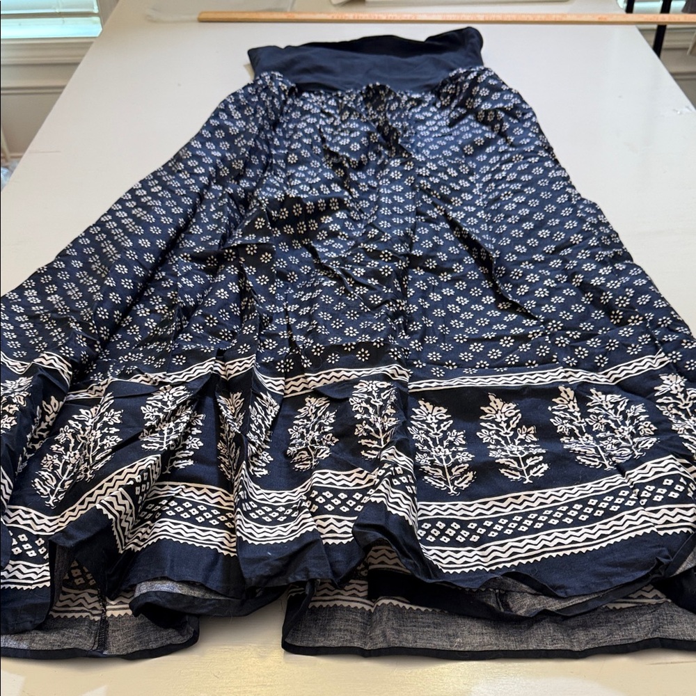 J. Crew Strapless mixy dress in block print Size M - Picture 4 of 8